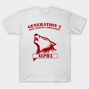 Generation 2 - Alpha (red) T-Shirt